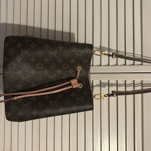 Brown shoulder purse monogram LV